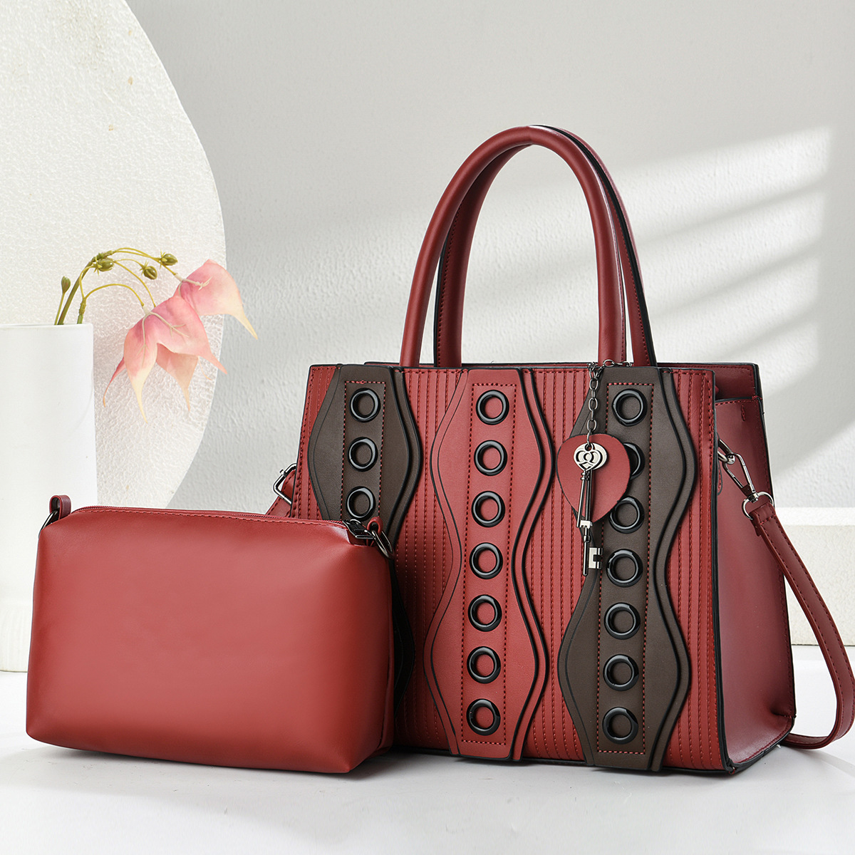 Women’s Elegant Fashion Handbag with Shoulder Bag & Clutch – Prime-101 - Image 6