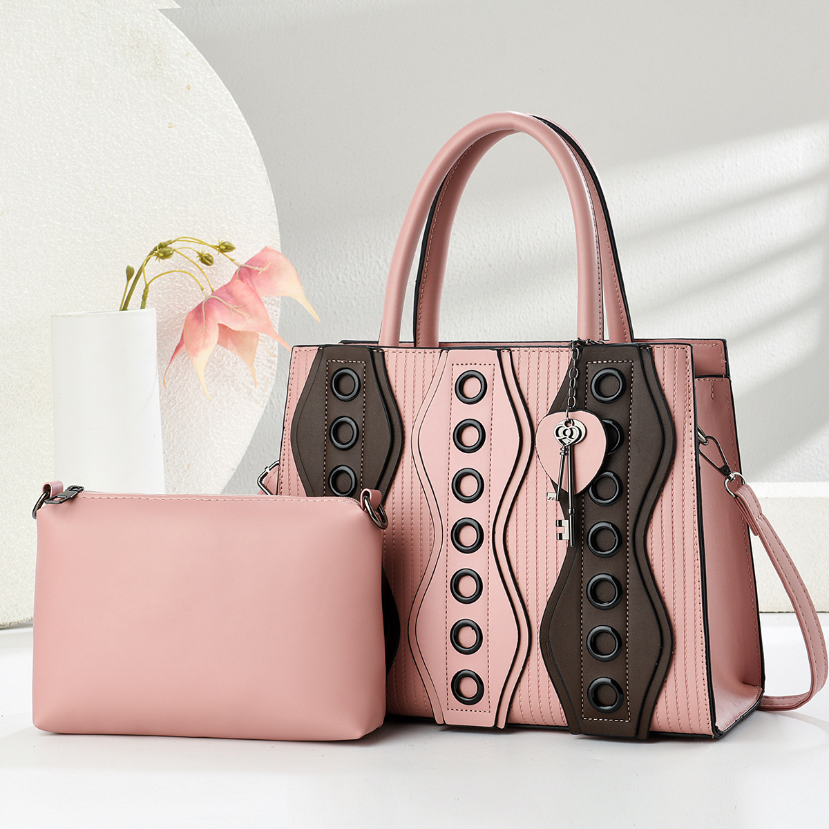 Women’s Elegant Fashion Handbag with Shoulder Bag & Clutch – Prime-101 - Image 4